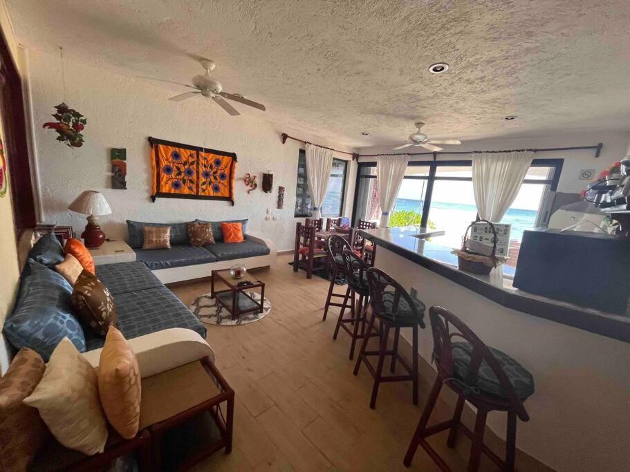 Beachfront Akumal Half Moon Bay 외부 사진