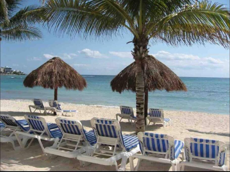 Beachfront Akumal Half Moon Bay 외부 사진