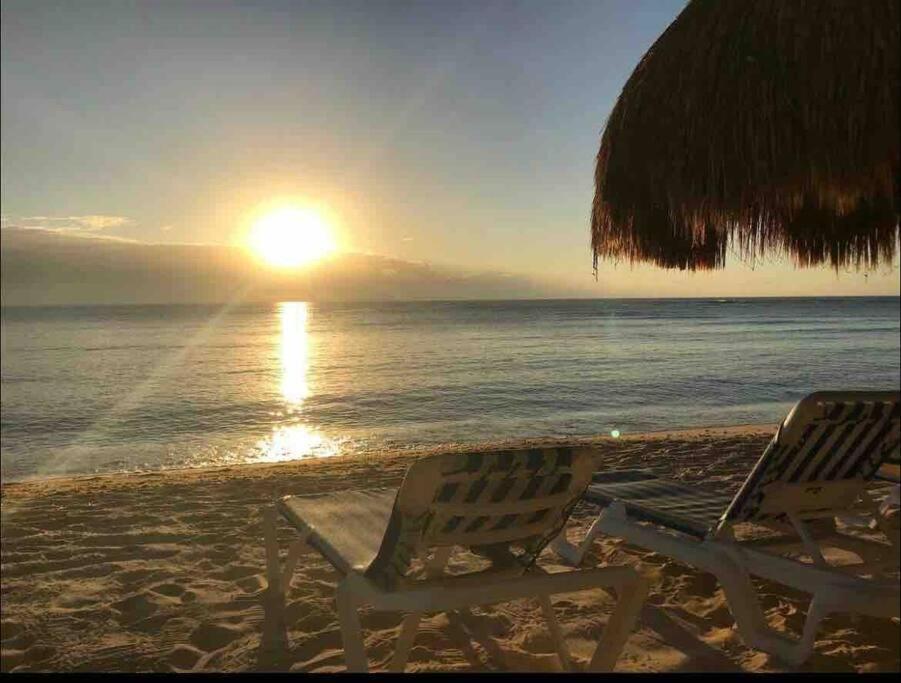 Beachfront Akumal Half Moon Bay 외부 사진